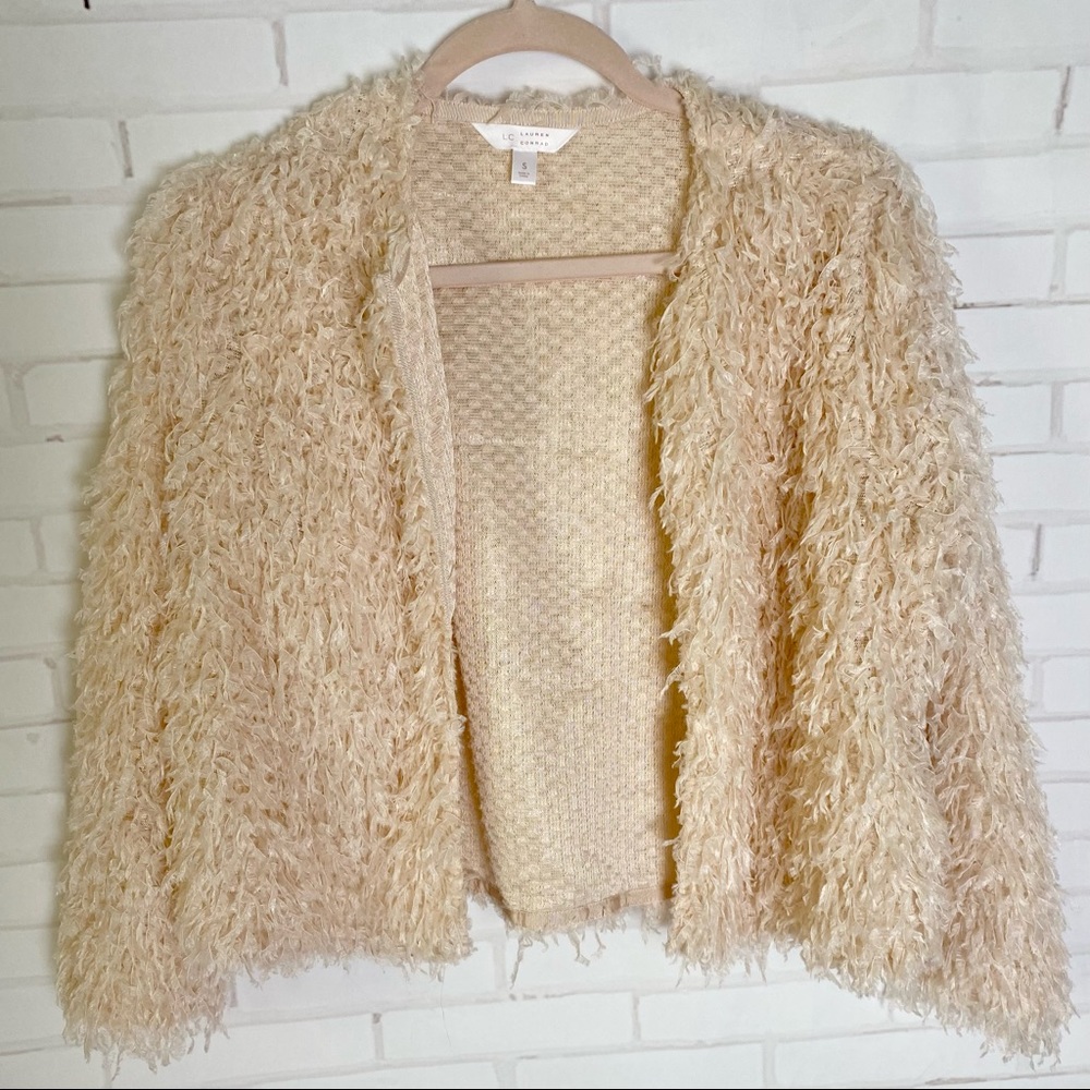 LC Lauren Conrad Lightweight Feather Jacket